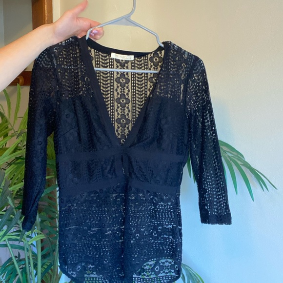 Sexy black lace body suit 🖤 - Picture 3 of 4